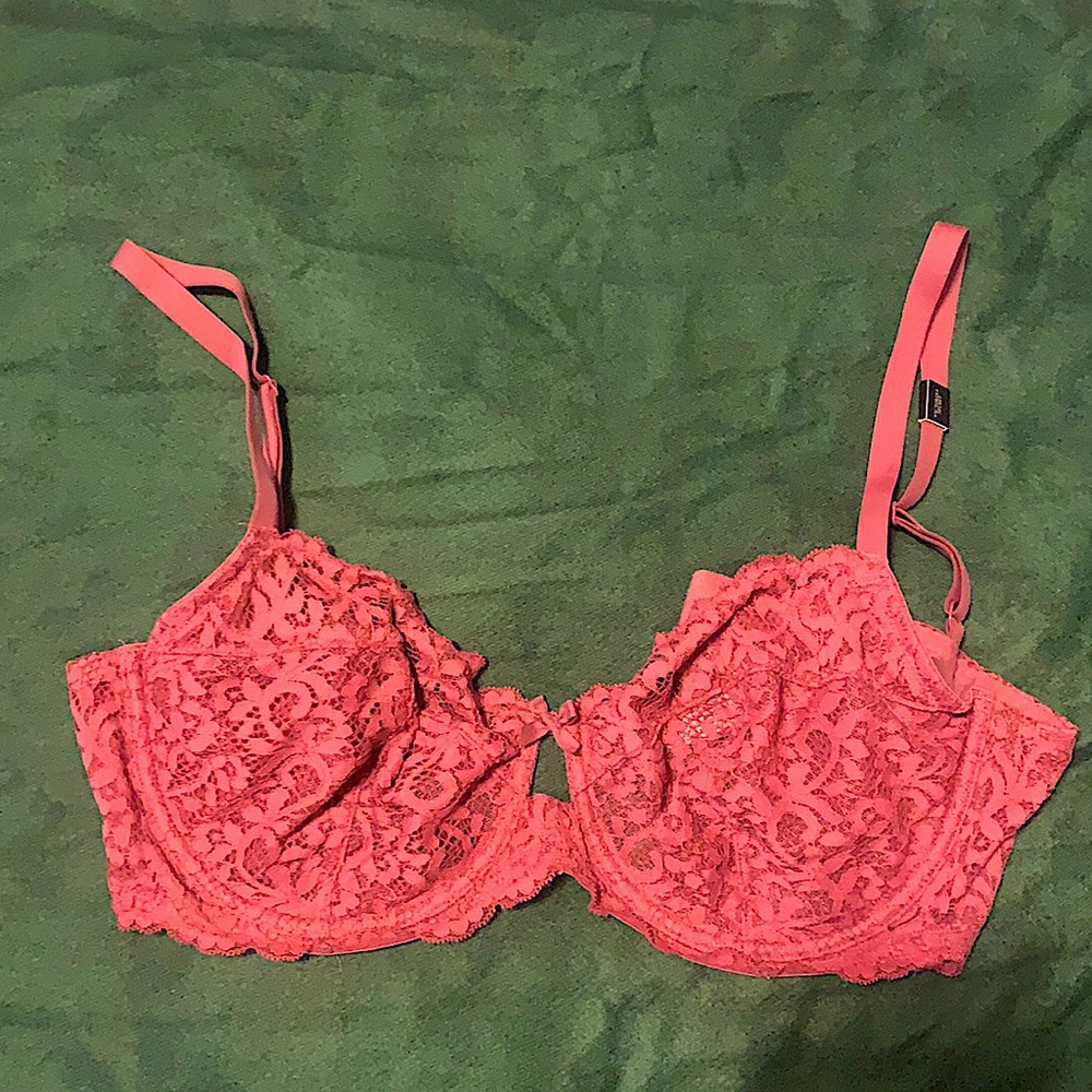 Body By Victoria - Unlined Demi Lace Bra 36DDD